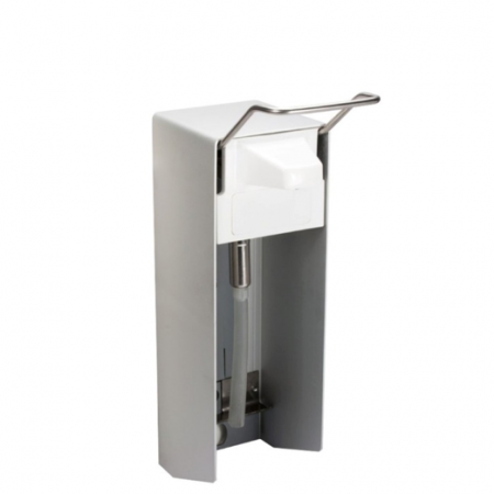 Aluminium Seifen-/Desinfektionsmittelspender